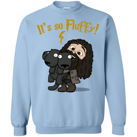 Sweatshirts Light Blue / Small Its So Fluffy Crewneck Sweatshirt