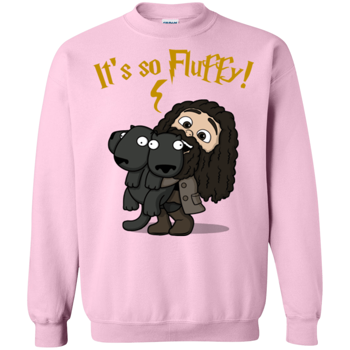 Sweatshirts Light Pink / Small Its So Fluffy Crewneck Sweatshirt