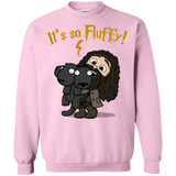 Sweatshirts Light Pink / Small Its So Fluffy Crewneck Sweatshirt