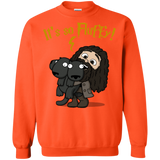 Sweatshirts Orange / Small Its So Fluffy Crewneck Sweatshirt