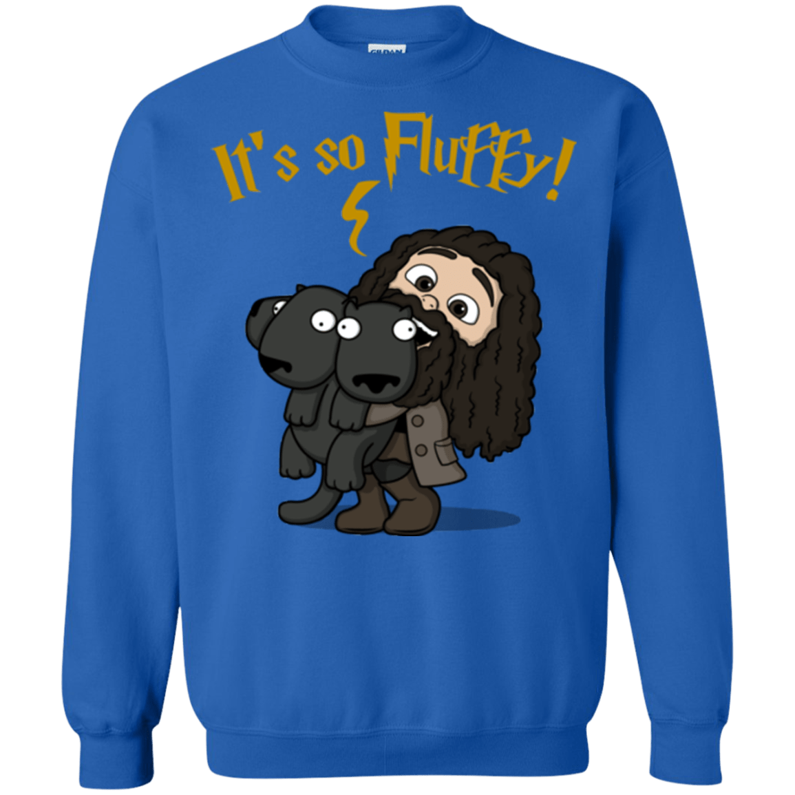 Sweatshirts Royal / Small Its So Fluffy Crewneck Sweatshirt