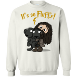 Sweatshirts White / Small Its So Fluffy Crewneck Sweatshirt