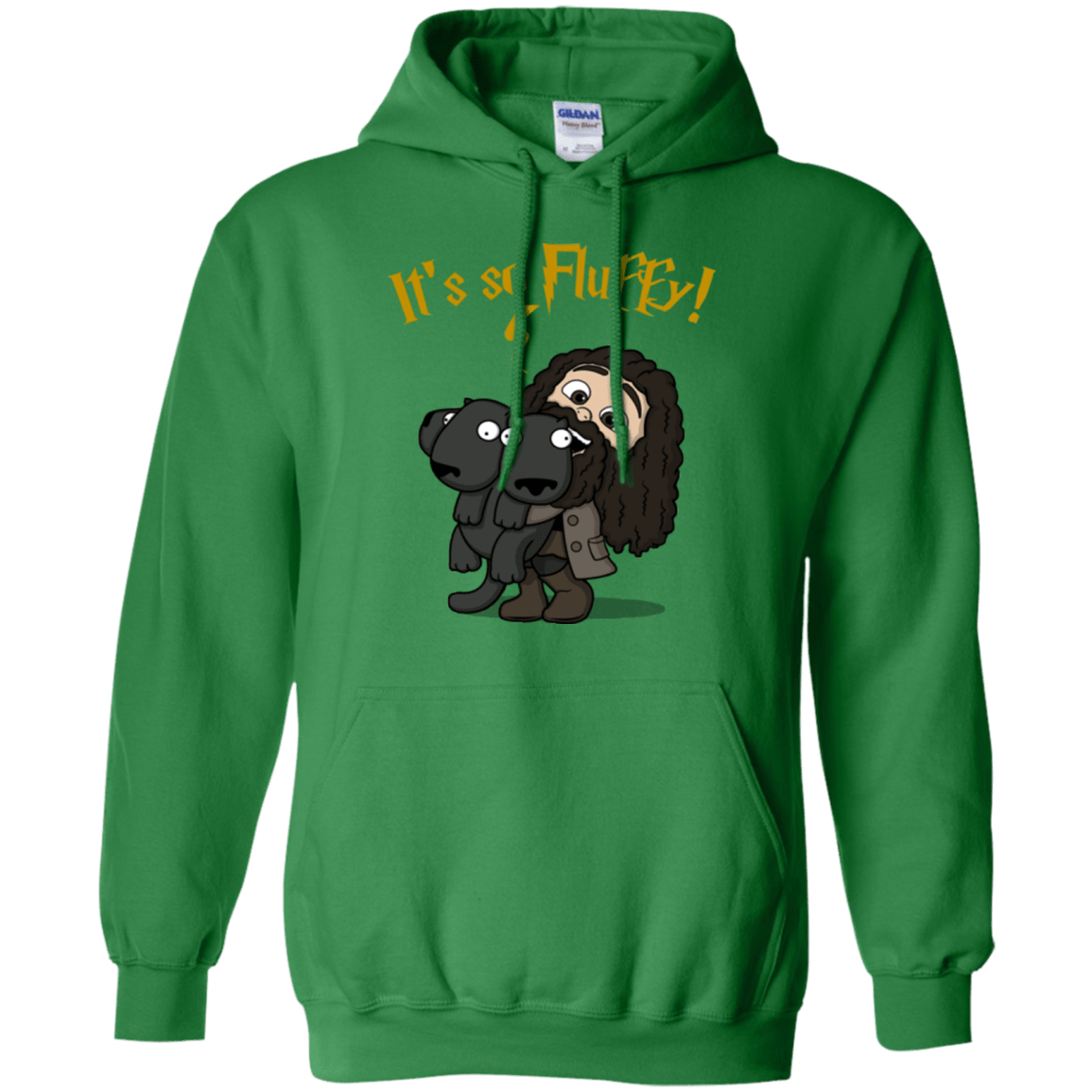 Sweatshirts Irish Green / Small Its So Fluffy Pullover Hoodie