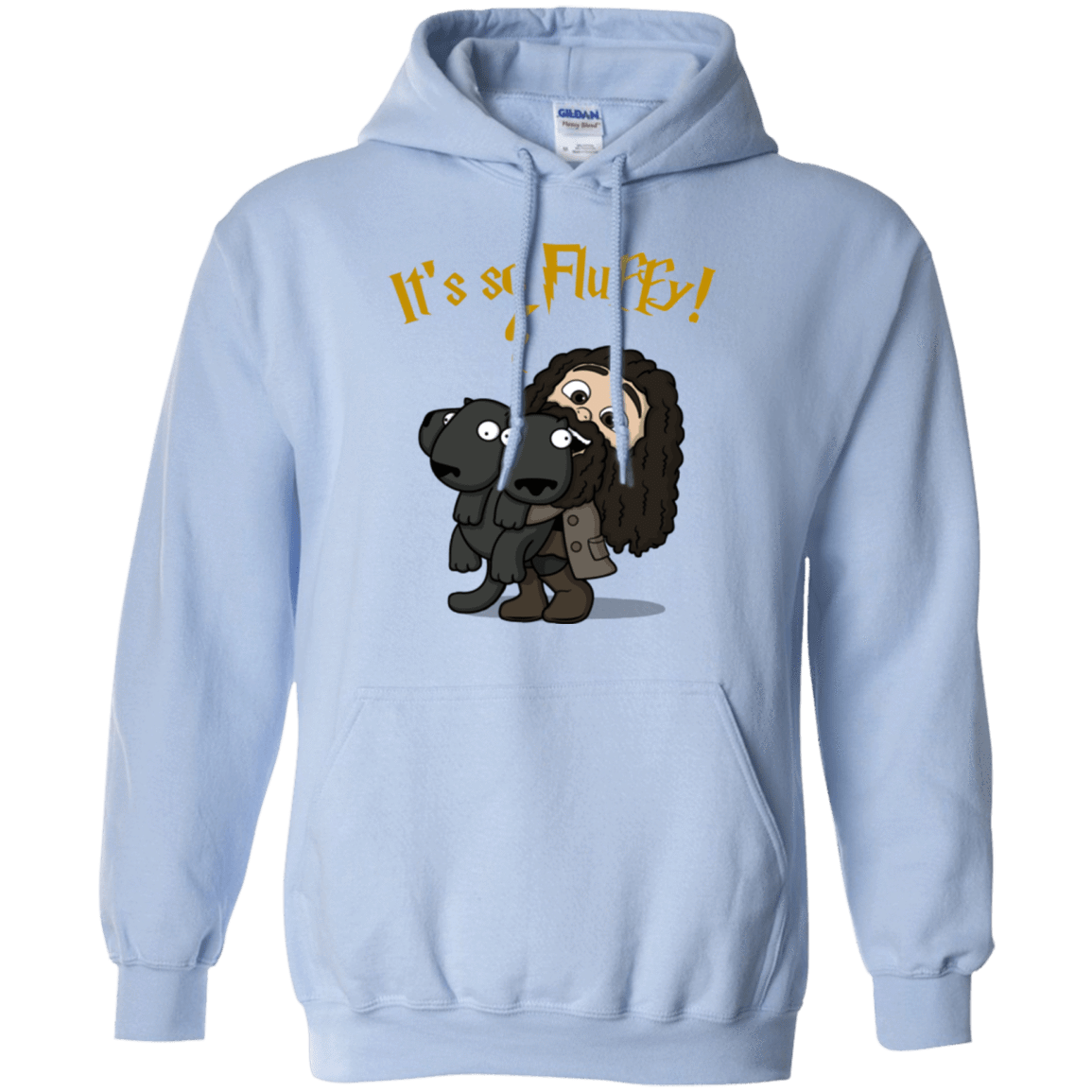 Sweatshirts Light Blue / Small Its So Fluffy Pullover Hoodie
