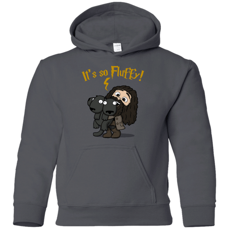 Sweatshirts Charcoal / YS Its So Fluffy Youth Hoodie