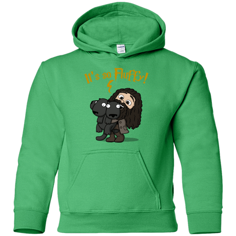 Sweatshirts Irish Green / YS Its So Fluffy Youth Hoodie