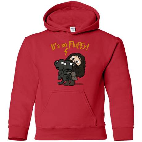 Sweatshirts Red / YS Its So Fluffy Youth Hoodie