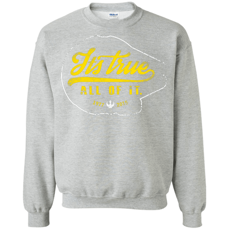 Sweatshirts Sport Grey / S Its True Crewneck Sweatshirt