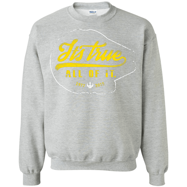 Sweatshirts Sport Grey / S Its True Crewneck Sweatshirt