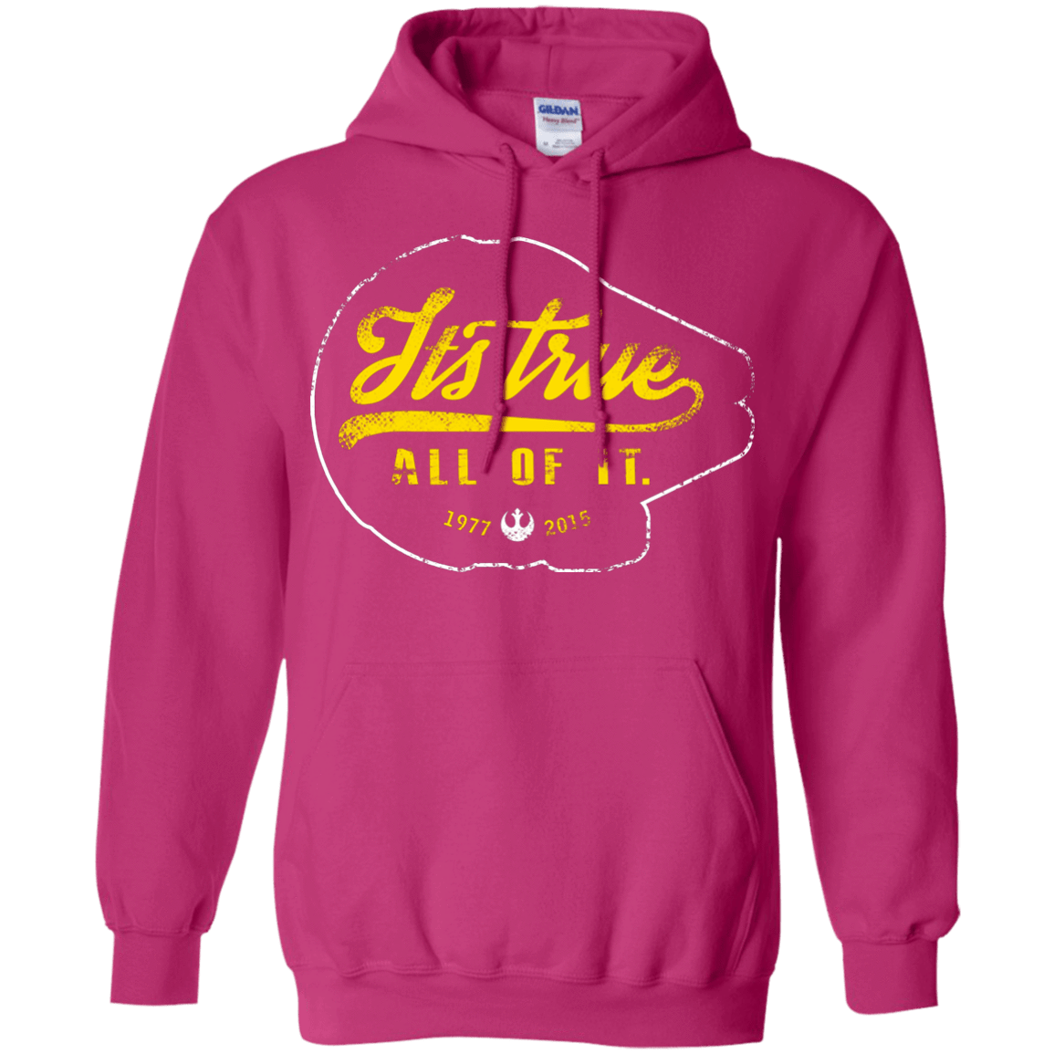 Sweatshirts Heliconia / S Its True Pullover Hoodie