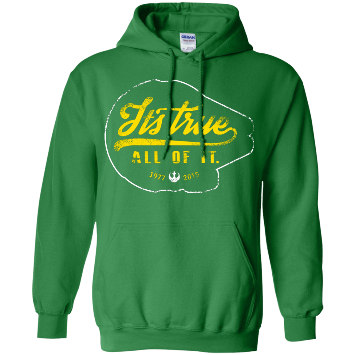 Sweatshirts Irish Green / S Its True Pullover Hoodie