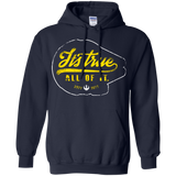 Sweatshirts Navy / S Its True Pullover Hoodie