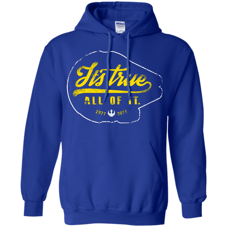Sweatshirts Royal / S Its True Pullover Hoodie