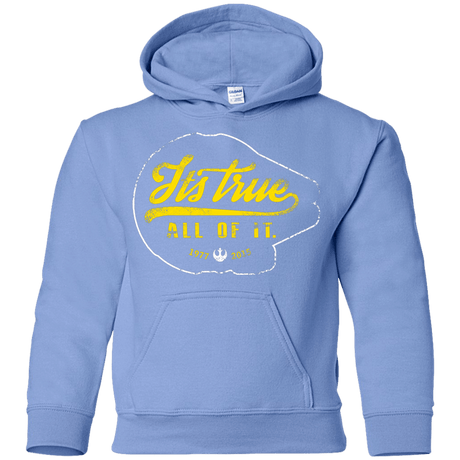 Sweatshirts Carolina Blue / YS Its True Youth Hoodie