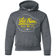 Sweatshirts Dark Heather / YS Its True Youth Hoodie