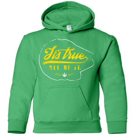 Sweatshirts Irish Green / YS Its True Youth Hoodie