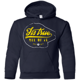 Sweatshirts Navy / YS Its True Youth Hoodie