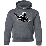 Sweatshirts Dark Heather / YS Its Yourz Youth Hoodie