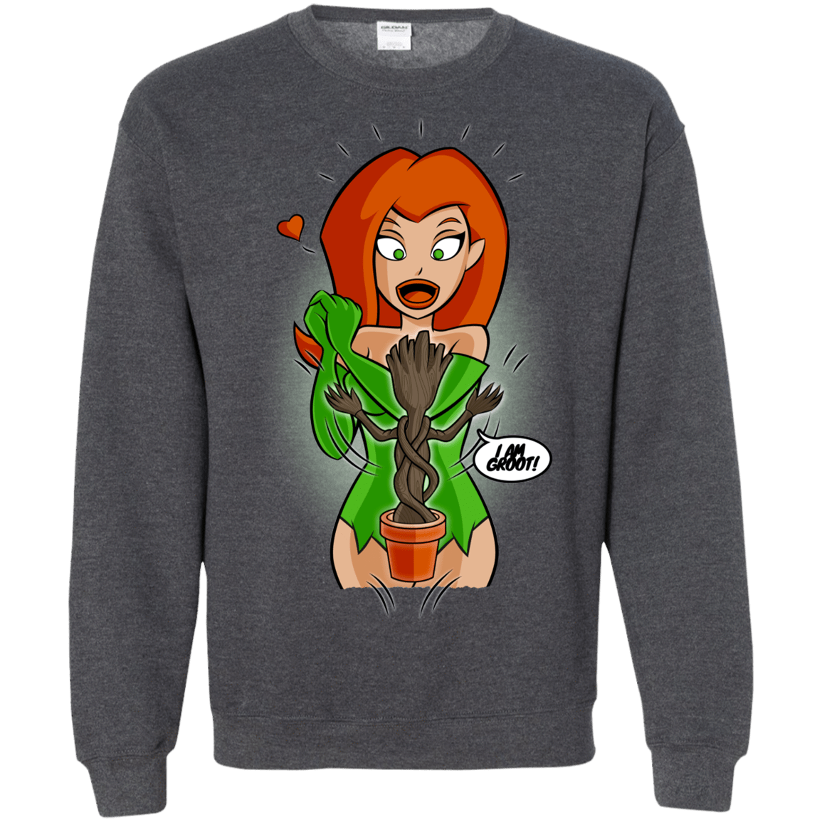 Sweatshirts Dark Heather / S Ivy&Groot Crewneck Sweatshirt