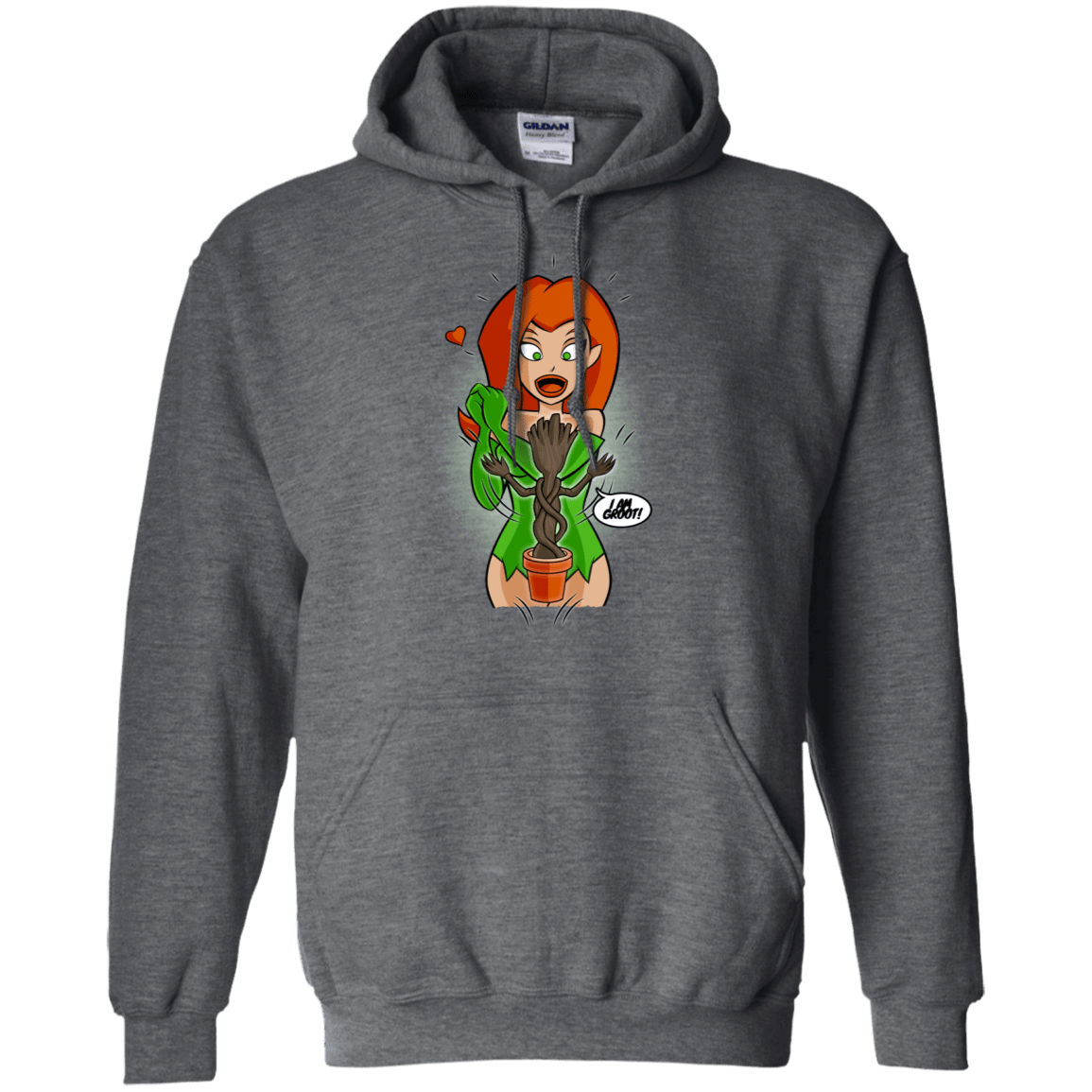 Sweatshirts Dark Heather / S Ivy&Groot Pullover Hoodie