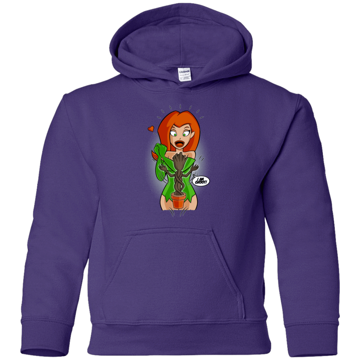 Sweatshirts Purple / YS Ivy&Groot Youth Hoodie