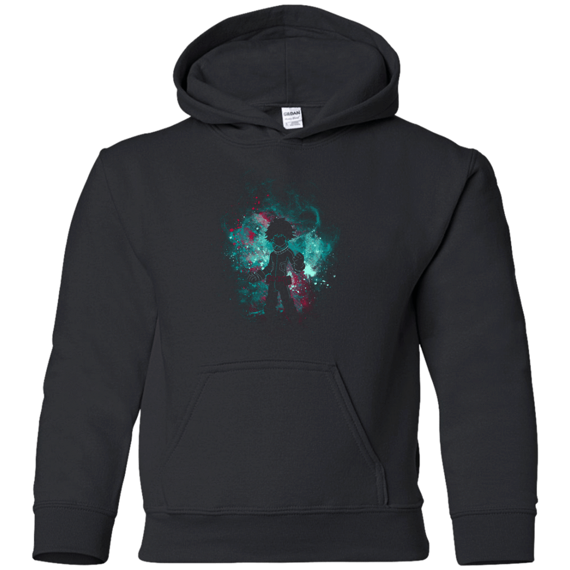 Sweatshirts Black / YS IZUKU ART Youth Hoodie