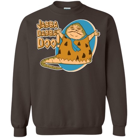 Sweatshirts Dark Chocolate / S Jabba Dabba Doo Crewneck Sweatshirt