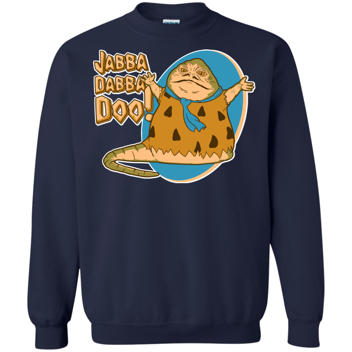 Sweatshirts Navy / S Jabba Dabba Doo Crewneck Sweatshirt