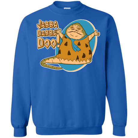 Sweatshirts Royal / S Jabba Dabba Doo Crewneck Sweatshirt