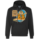 Sweatshirts Black / S Jabba Dabba Doo Premium Fleece Hoodie