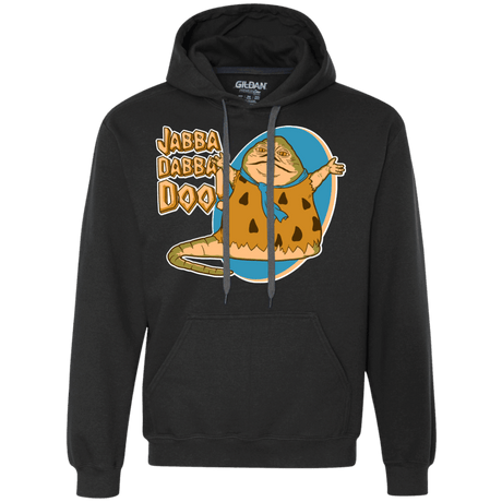 Sweatshirts Black / S Jabba Dabba Doo Premium Fleece Hoodie