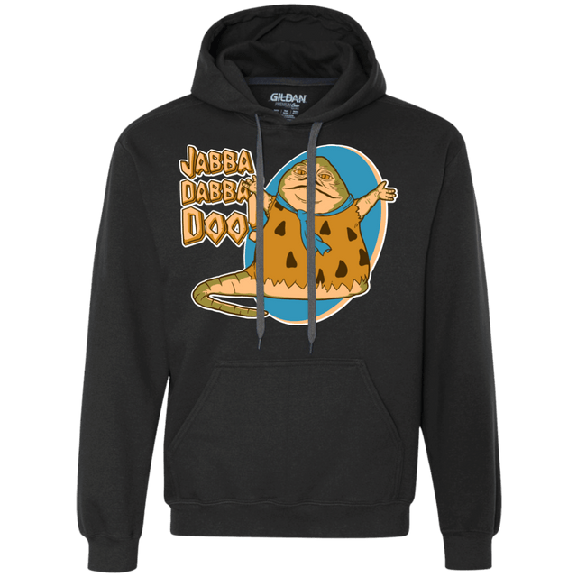 Sweatshirts Black / S Jabba Dabba Doo Premium Fleece Hoodie
