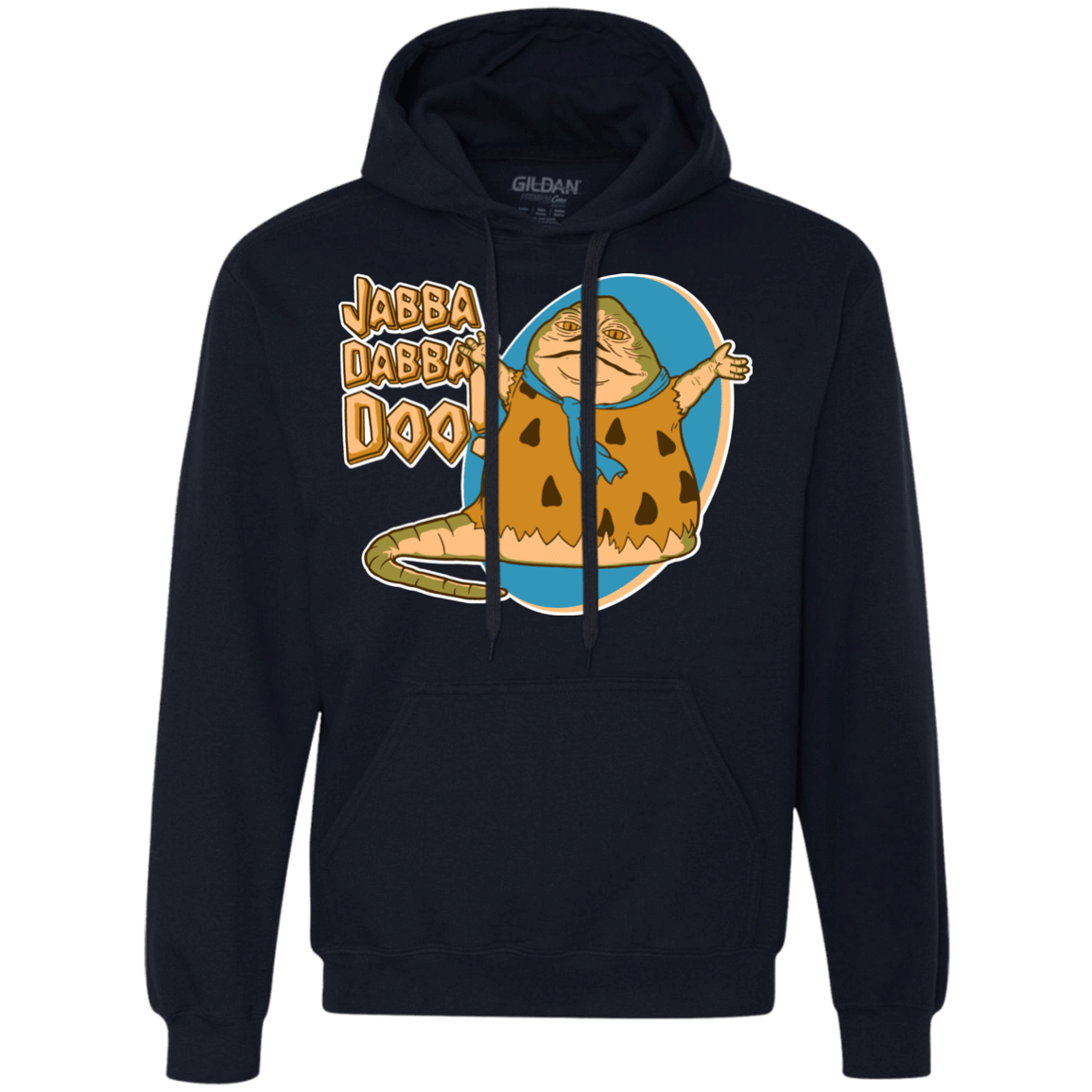Sweatshirts Navy / S Jabba Dabba Doo Premium Fleece Hoodie