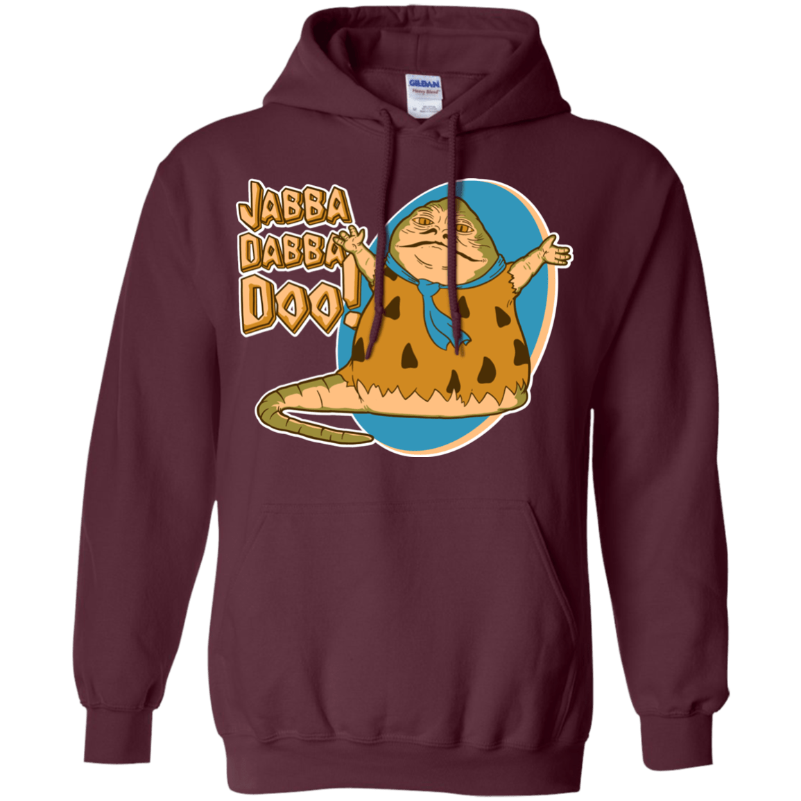 Sweatshirts Maroon / S Jabba Dabba Doo Pullover Hoodie