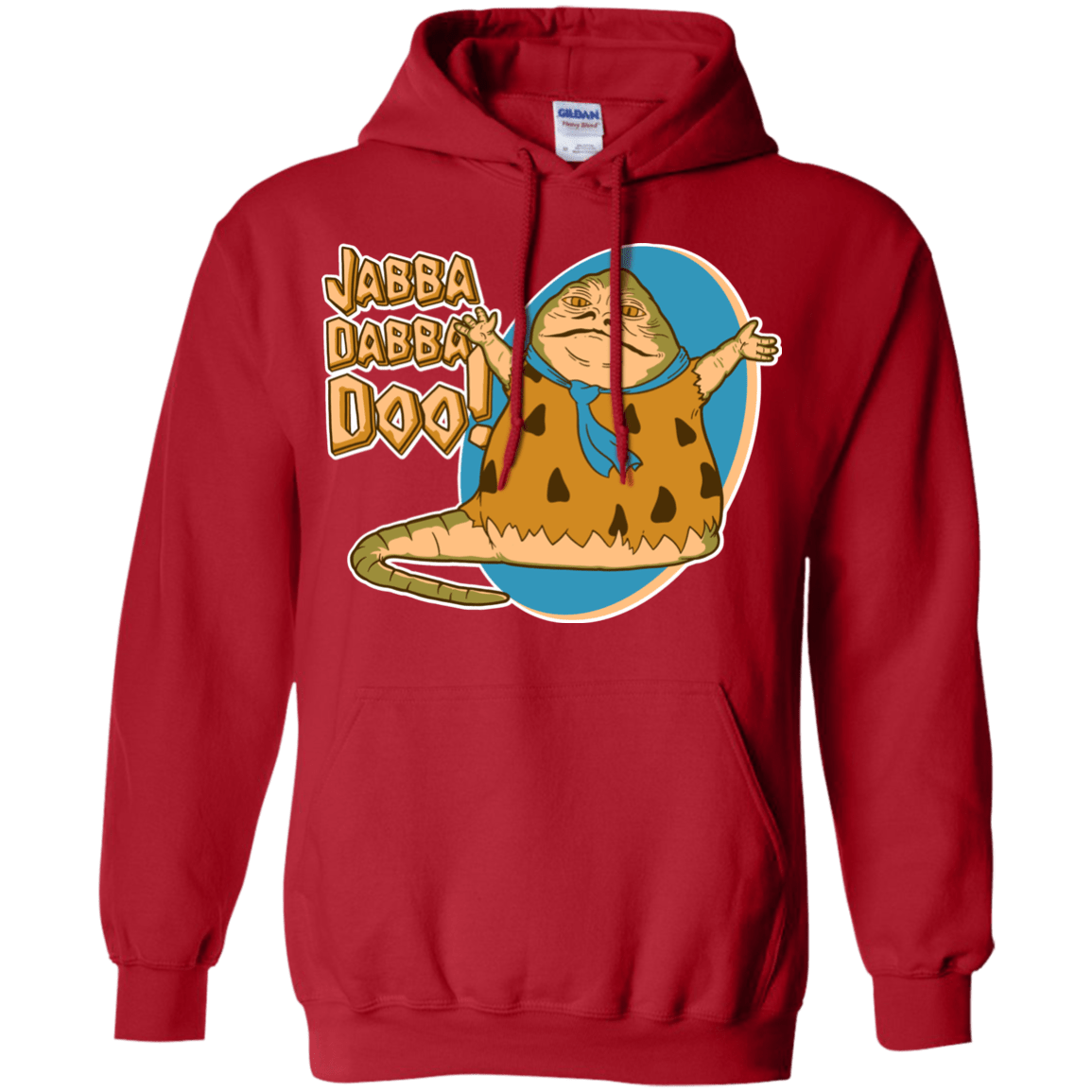 Sweatshirts Red / S Jabba Dabba Doo Pullover Hoodie