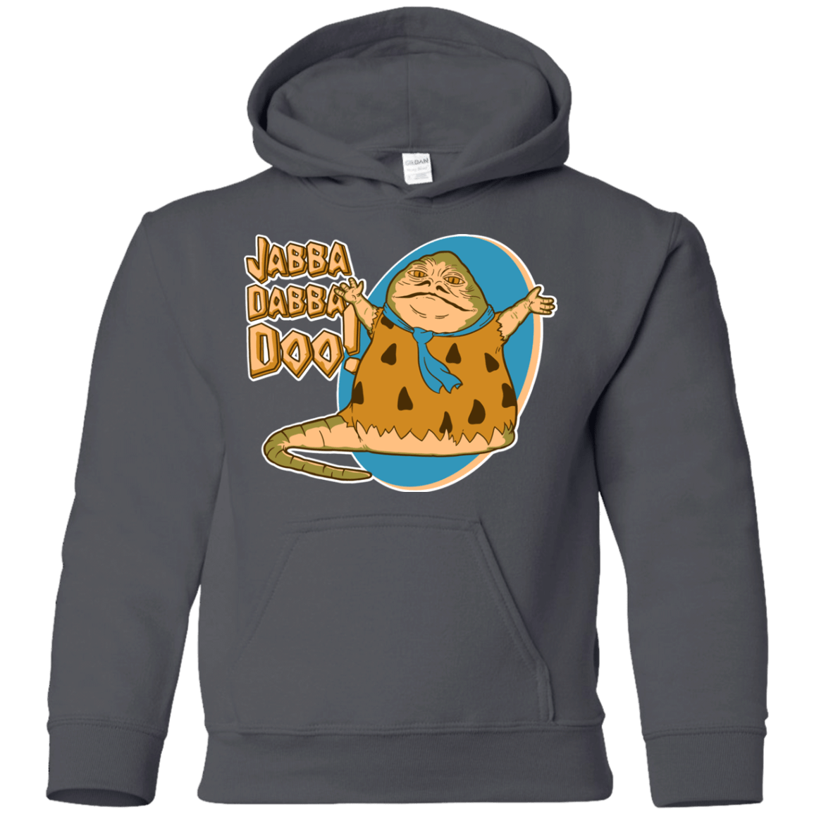 Sweatshirts Charcoal / YS Jabba Dabba Doo Youth Hoodie