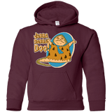 Sweatshirts Maroon / YS Jabba Dabba Doo Youth Hoodie