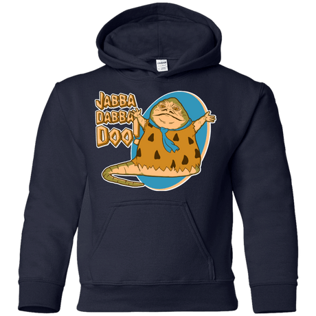 Sweatshirts Navy / YS Jabba Dabba Doo Youth Hoodie