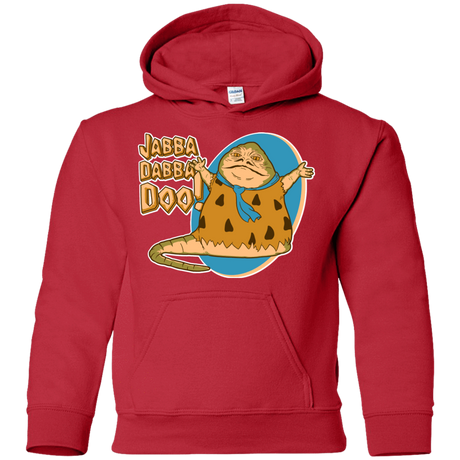 Sweatshirts Red / YS Jabba Dabba Doo Youth Hoodie