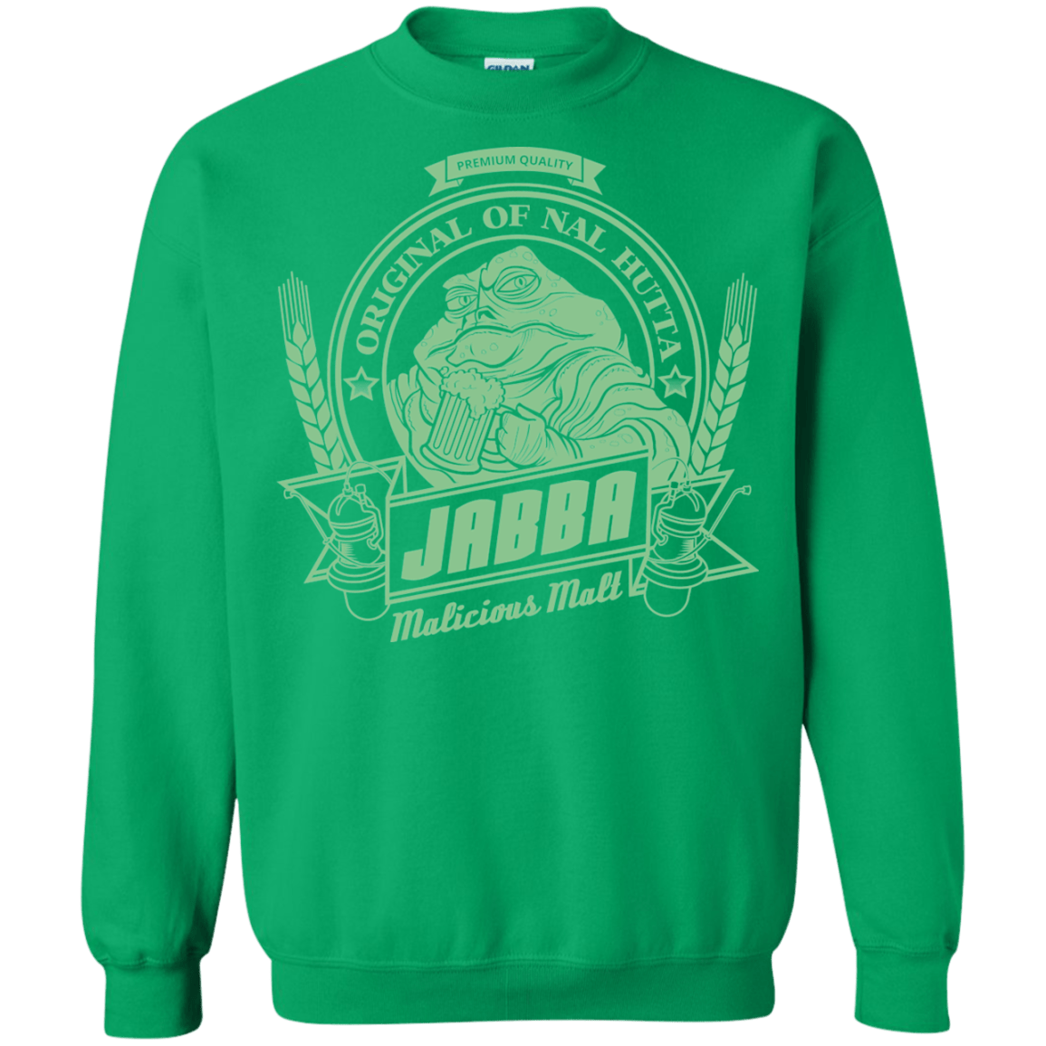 Sweatshirts Irish Green / S Jabba Malt Crewneck Sweatshirt