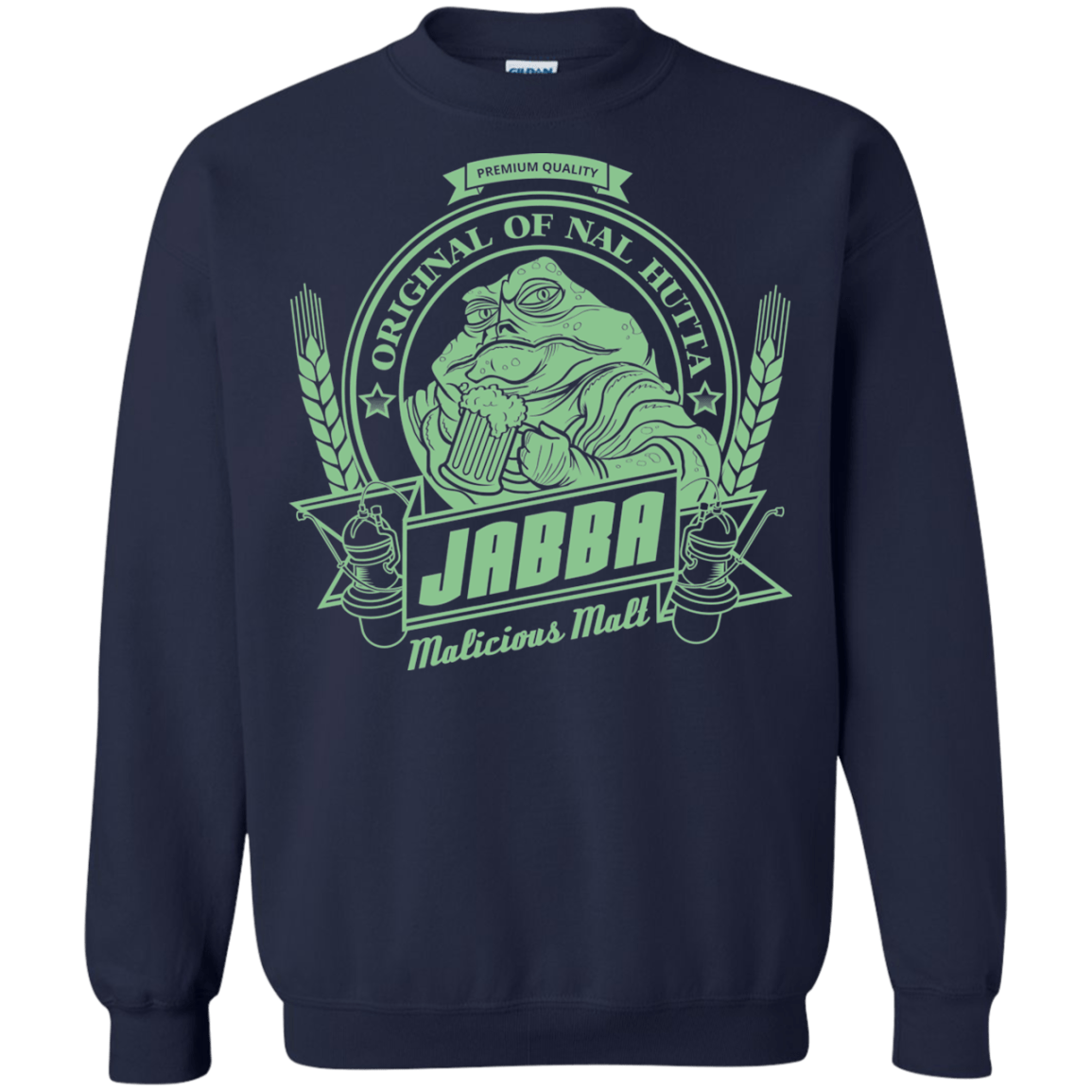 Sweatshirts Navy / S Jabba Malt Crewneck Sweatshirt