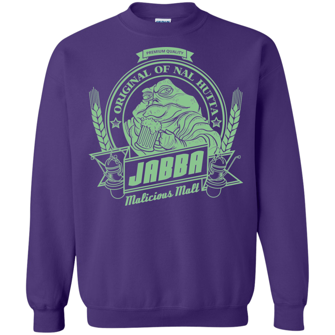 Sweatshirts Purple / S Jabba Malt Crewneck Sweatshirt