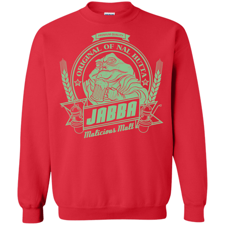 Sweatshirts Red / S Jabba Malt Crewneck Sweatshirt