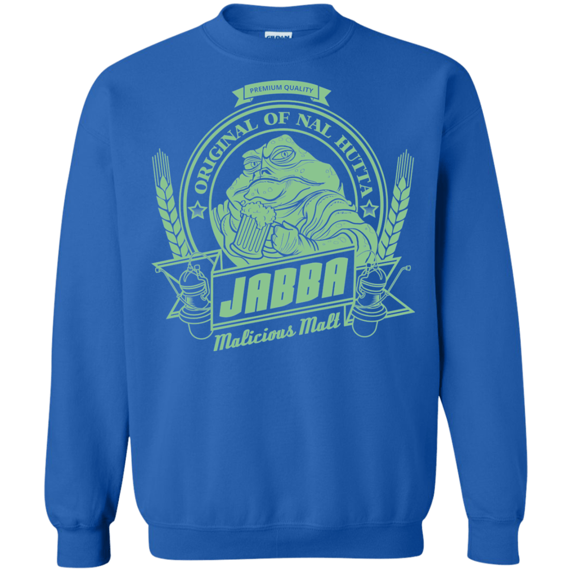 Sweatshirts Royal / S Jabba Malt Crewneck Sweatshirt