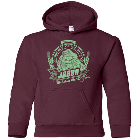 Sweatshirts Maroon / YS Jabba Malt Youth Hoodie