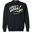 Sweatshirts Black / Small Jabba No Badda Crewneck Sweatshirt
