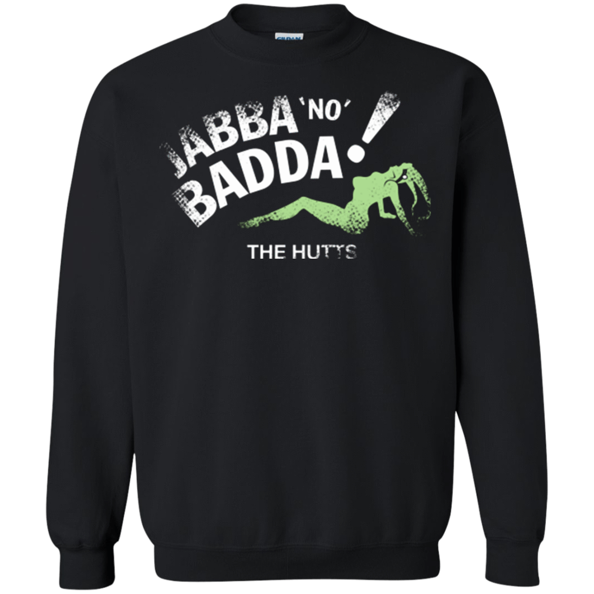 Sweatshirts Black / Small Jabba No Badda Crewneck Sweatshirt