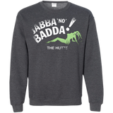 Sweatshirts Dark Heather / Small Jabba No Badda Crewneck Sweatshirt