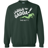 Sweatshirts Forest Green / Small Jabba No Badda Crewneck Sweatshirt