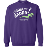 Sweatshirts Purple / Small Jabba No Badda Crewneck Sweatshirt